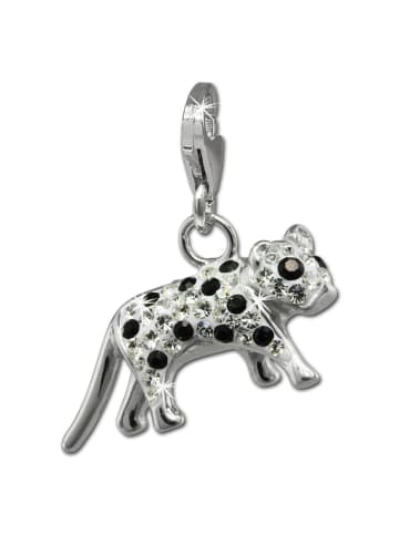 SilberDream Anhänger Silber 925 Sterling Silber Bengal Katze Charmsanhänger