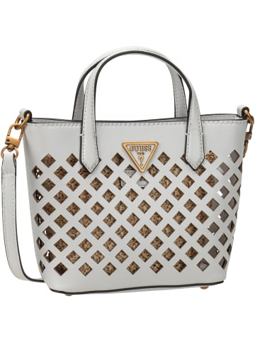 Guess Handtasche Aqua Mini Tote in White