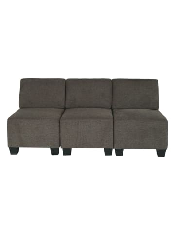 MCW Modular 3-Sitzer Sofa Moncalieri, Braun, ohne Armlehnen