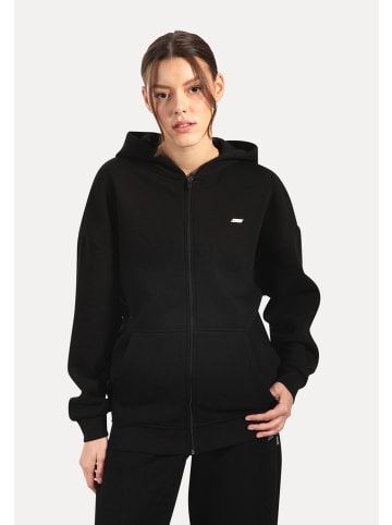 SMILODOX Zip Hoodie Lyanna in Schwarz