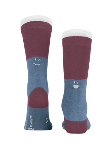 Burlington Socken Be Happy in Iron blue