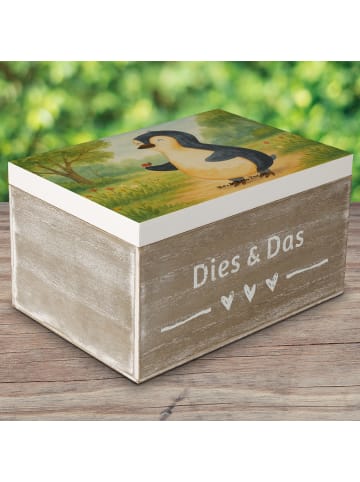 Mr. & Mrs. Panda Aufbewahrungsbox Pinguin Marienkäfer Design ohn... in Weiß