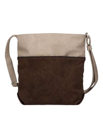 Zwei Jana Umhängetasche 29 cm in nubuk espresso