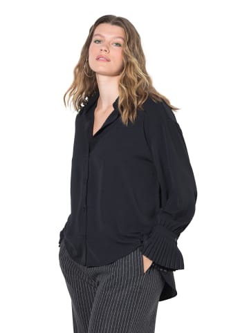 Studio Untold Hemdbluse in schwarz