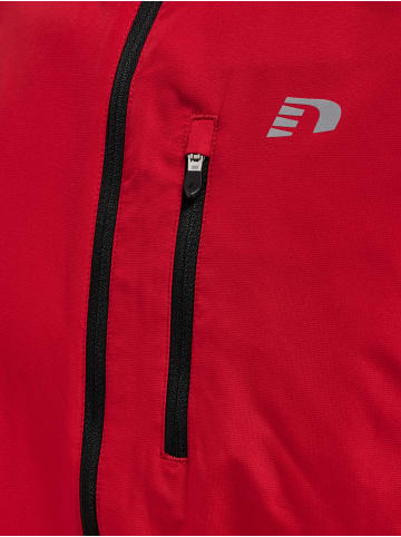 Newline Reißverschluss Vest Reflektierend Logo Men's Core Herren in TANGO RED