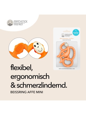MATCHSTICK MONKEY Beißring / Zahnungshilfe Affe mini