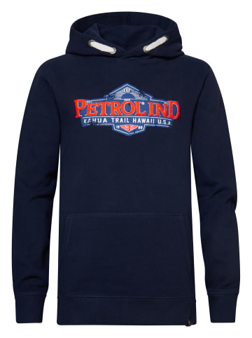 Petrol Industries Bequemer Hoodie Venice Beach in Blau