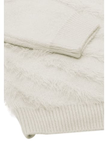 Swirly Damen Strickjacke in Weiss