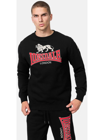 Lonsdale Pullover "Lawins" in Schwarz