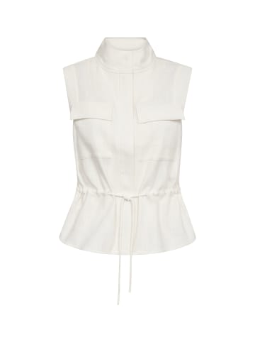 Mos Mosh MMLelo Ramie Vest in Ecru