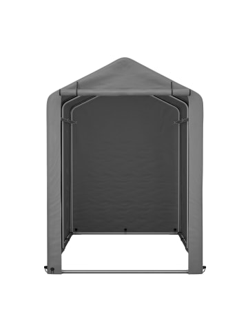 ABRIHOME Fahrradgarage in Dunkelgrau 187x100x160 cm für Garten Werkzeug