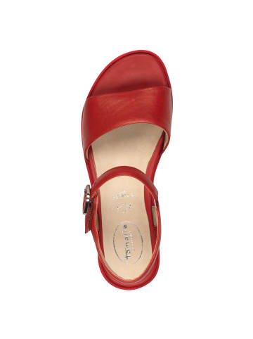 Tamaris WIDE FIT Sandalette in RED