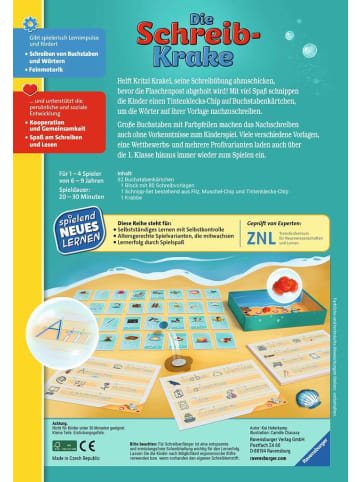 Ravensburger Ravensburger Die Schreib-Krake - Lernspiel ab 6 Jahre in bunt