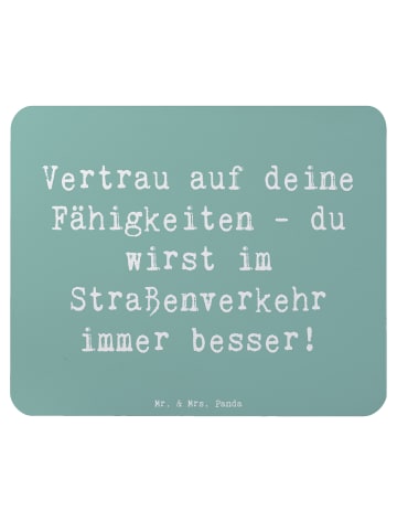 Mr. & Mrs. Panda Mauspad Spruch Erste Erfahrungen im Straßenverk... in Meeresbrise