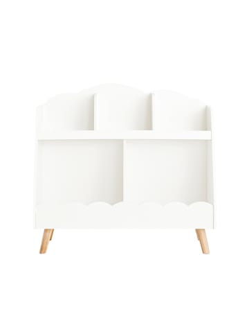 SoBuy Kinderbücherregal in Reinweiß - (W) 39 x (H) 76 x (L) 82 cm