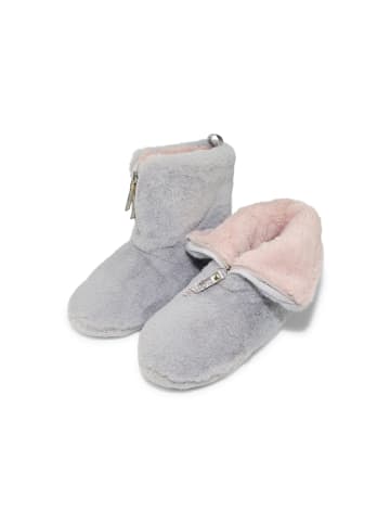 Flip Flop Hausschuh "yeti" in grau