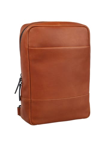 Leonhard Heyden Hamburg Sling Bag Leder 30 cm cognac