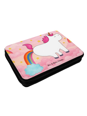 Mr. & Mrs. Panda Federmappe Einhorn Pupsen Design ohne Spruch in Weiß
