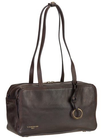LIEBESKIND BERLIN Handtasche Clarice II Satchel M Vintage Pebble in Deep Soil