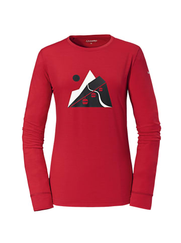 Schöffel Langarmshirt Glogghus in rot