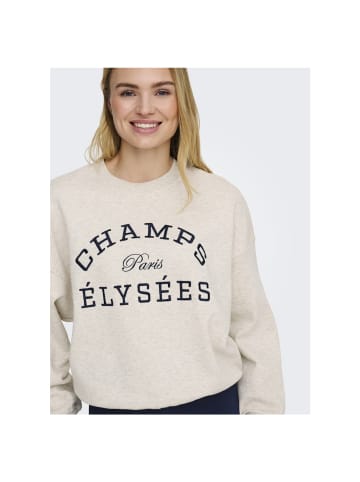JDY Sweatshirt in oatmeal2