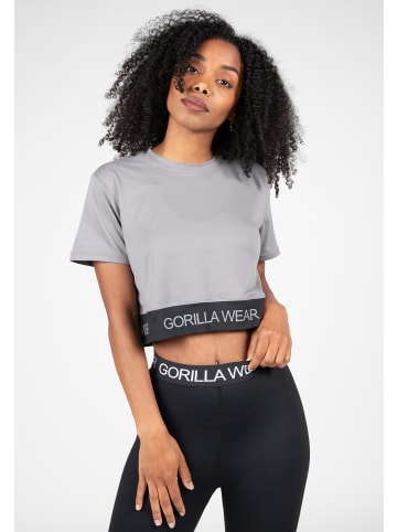 Gorilla Wear Colby Cropped T-Shirt - Grau