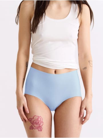 Erlich Textil  Light Touch High Waist SLIP IM 3er PACK in denim