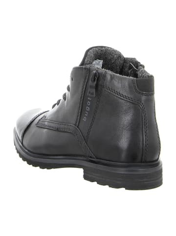 Bugatti Schnürstiefeletten in Schwarz