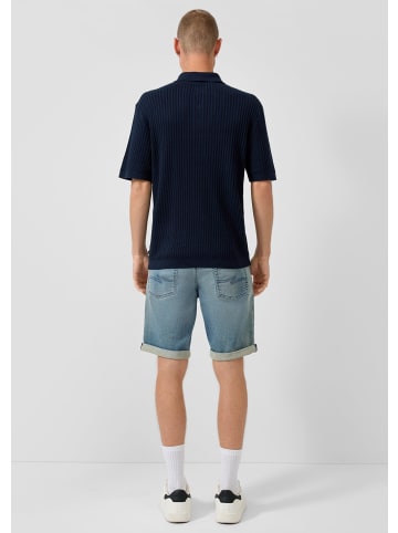 QS Polo-Shirt in 5831_navy