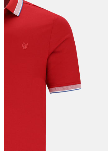 hajo Poloshirt Pique in Lava