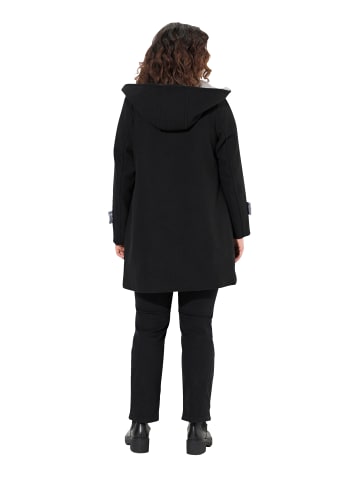 Ulla Popken Mantel in schwarz