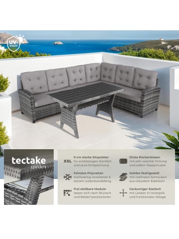 tectake rattan Sitzgruppe Catania - wetterfest und frei kombinierbar