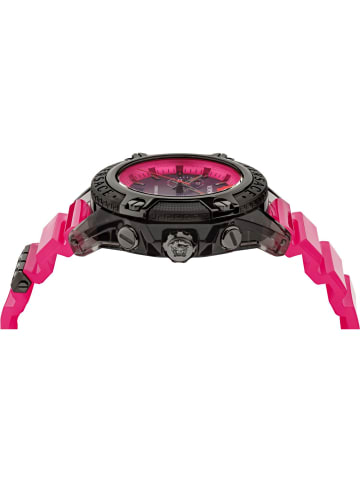 Versace Analoguhr für Damen in schwarz