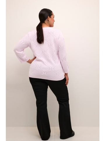 KAFFE curve Strickpullover KCcarlie Loose fit in Lilac Snow