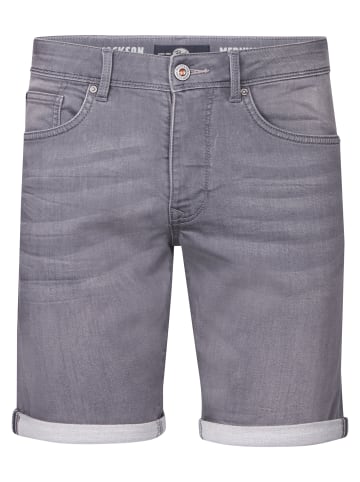 Petrol Industries Jackson Stretch Denim Shorts Sailfish in Grau