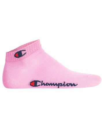 Champion Socken 6er Pack in Pink/Weiß/Blau