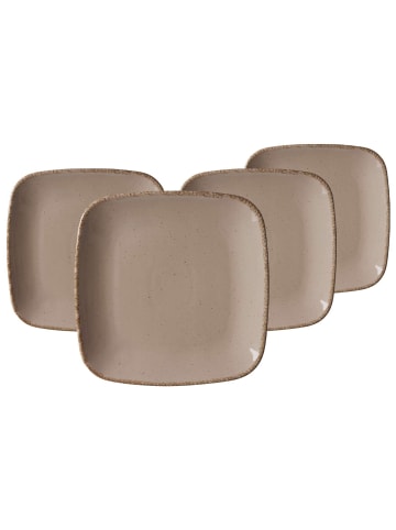 Ritzenhoff & Breker 4er Set Dessertteller Casa ø 22,5 cm in Grau