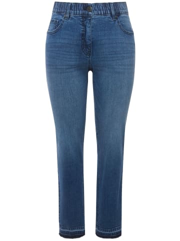 Ulla Popken Jeans in dark blue denim