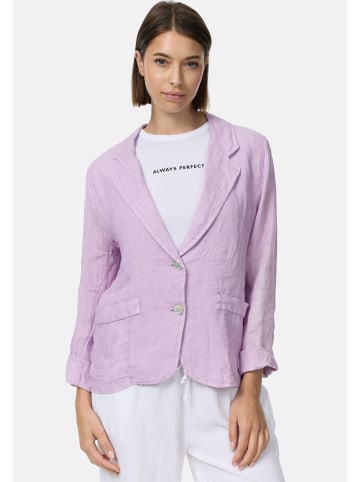 PM SELECTED Leinen Business Blazer in Violett