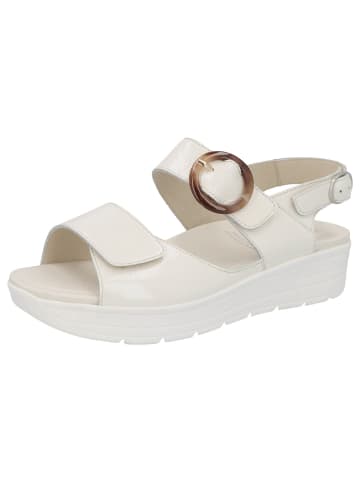 Solidus Damen Sandaletten Greta - Weite G in Weiß