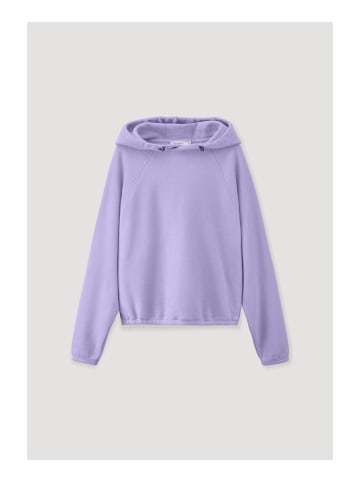 Hessnatur Softfleece Hoodie in hellviolett