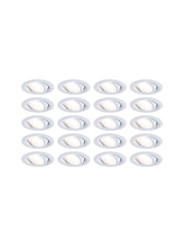 paulmann LED Einbauleuchte FixedLED 20er-Set schwenkbar