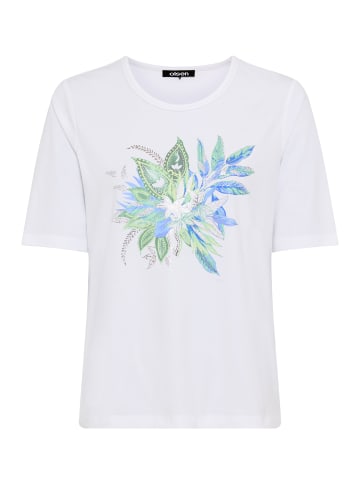 Olsen T-Shirt Hannah in weiß blau