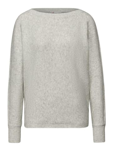 Street One Pullover in pelican grey mel.