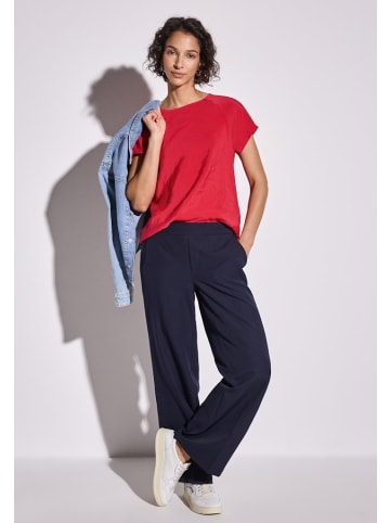 Street One Shirt mit Tunnelzug in Rot