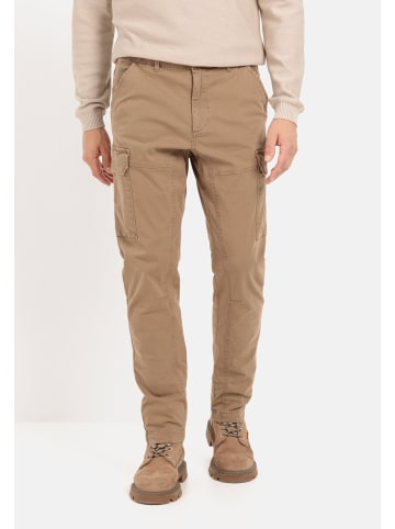 Camel Active Tapered Fit Cargo Hose in Beige-Braun