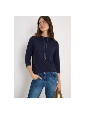 Cecil Langarmshirt in urban dark blue