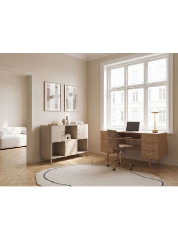 Beliani Sideboard OMBURA in Beige - (W) 120 x (H) 80 x (L) 40 cm