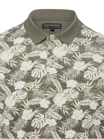 Finshley & Harding Shirt in khaki weiß