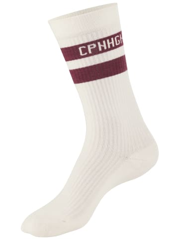 Copenhagen Studios Tennissocken in 3x off white